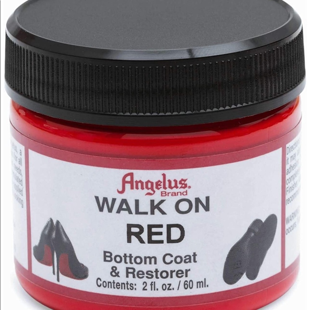 Red louboutin bottom restorer paint heels boots fix repair new shoes sexy shiny